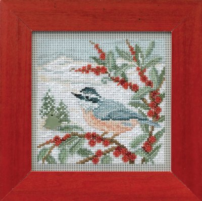 click here to view larger image of Nuthatch (counted cross stitch kit)