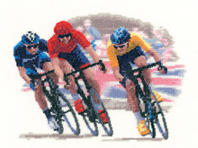 Cycle Race - Sporting Scenes - 27ct