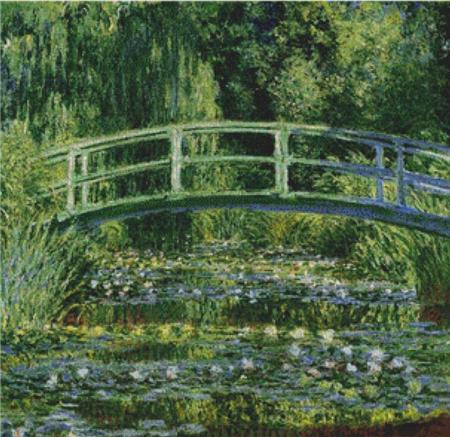 Japanese Bridge, The  (Claude Monet)