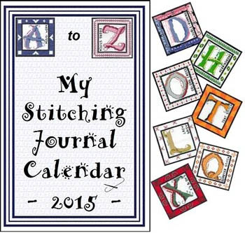 A-Z Stitching Journal Calendar