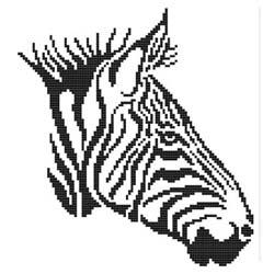 click here to view larger image of Tribal Zebra (chart)