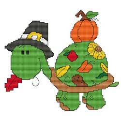 click here to view larger image of Calendar Turtle Thanksgiving (chart)
