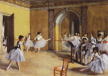 click here to view larger image of Dance Class at the Opera (chart)