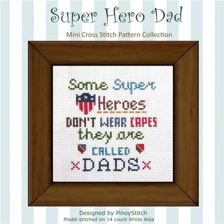 click here to view larger image of Super Hero Dad (chart)
