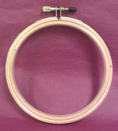 Wood Embroidery Hoop - 4 in