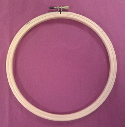 Wood Embroidery Hoop - 7in