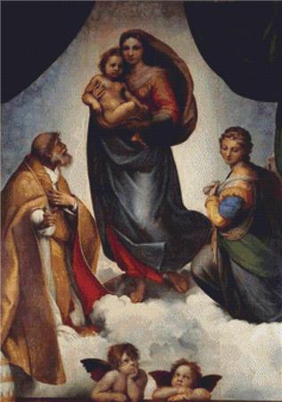 Sistine Madonna, The  (Raphael)