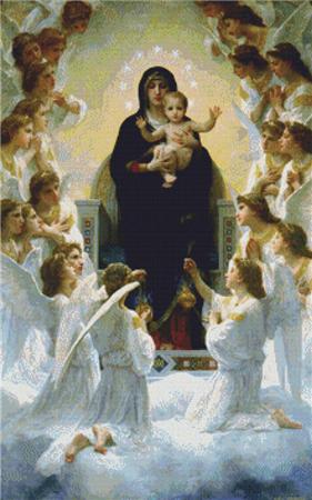 Virgin with Angels, The  (William-Adolphe Bouguereau)