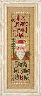 Jolly Round and Kind - Santa 14 Snippet