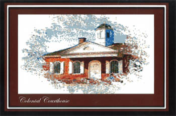 click here to view larger image of Colonial Courthouse - Colonial Series 1 (chart)