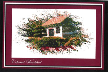 click here to view larger image of Colonial Woodshed (Colonial Series 4) (chart)