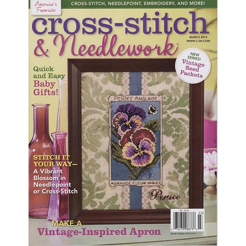 Cross Stitch & Needlework Magazine - March 2014