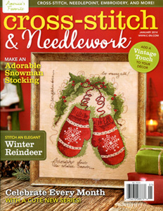 Cross Stitch & Needlework Magazine - January 2014