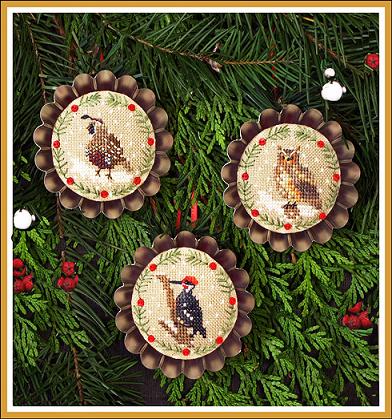 Woodland Birdies Christmas Tartlets 3 (accessory pack only)