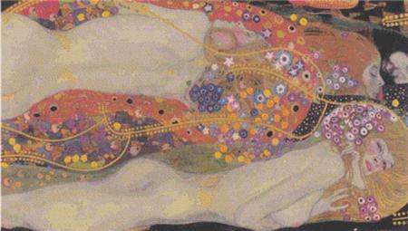 Water Snakes 2  (Gustav Klimt)