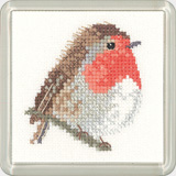 click here to view larger image of Robin - Little Friends Coaster Kit (chart)