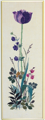 click here to view larger image of Tulip (counted cross stitch kit)