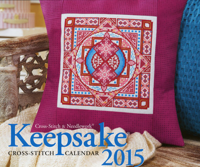 Cross Stitch and Needlework Keepsake Calendar 2015