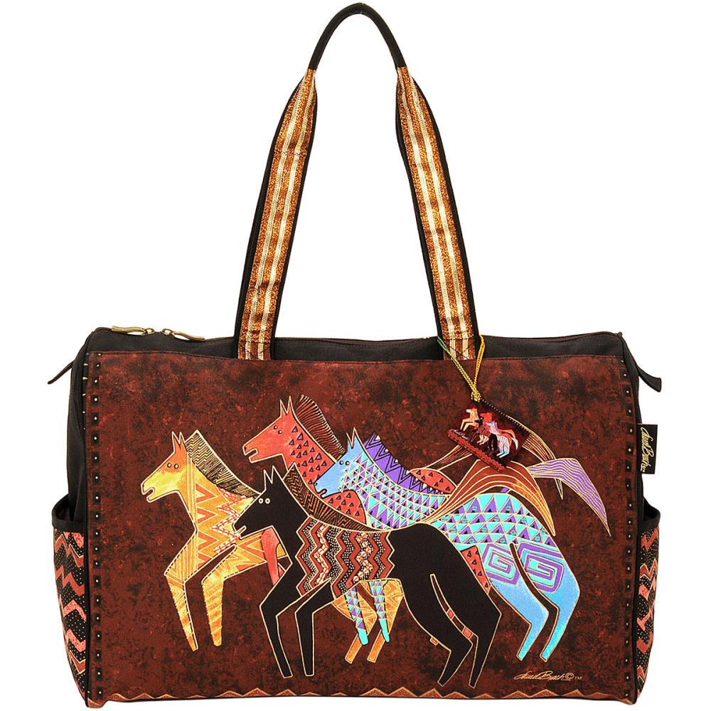 Native Horses - Travel Bag Zipper Top