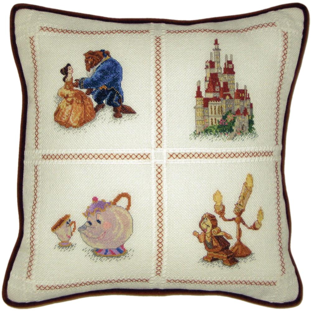 Beauty and The Beast Pillow