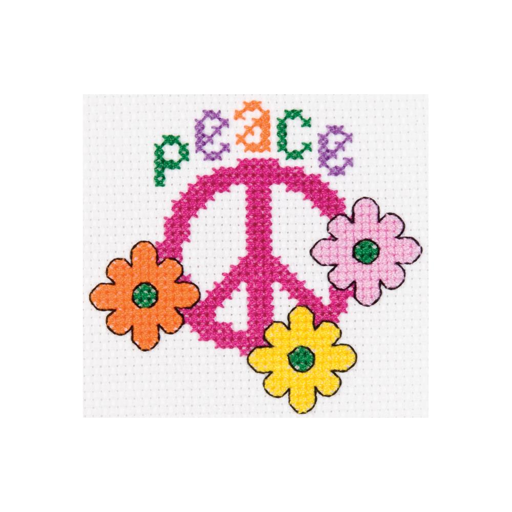 My 1st Stitch Peace - Mini Kit