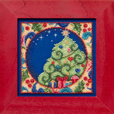 click here to view larger image of Tree - Jim Shore 2014 (counted cross stitch kit)
