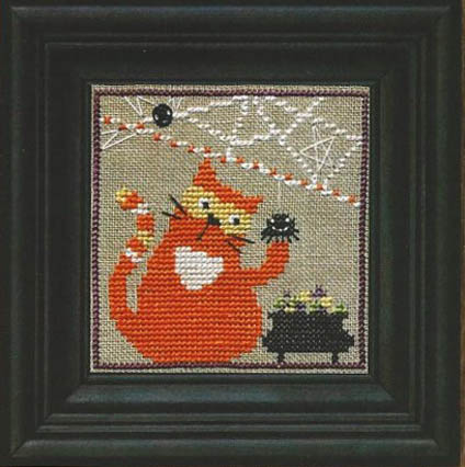 click here to view larger image of Candy Corn Cat - Spooky Spinners 1 ()