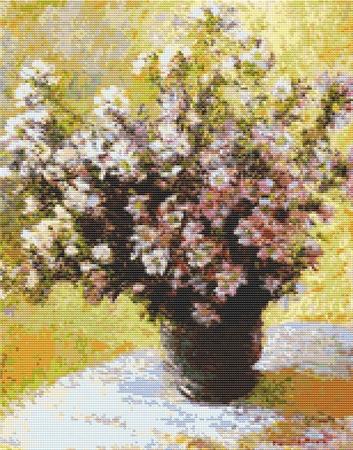 Bouquet of Mallows (Monet)