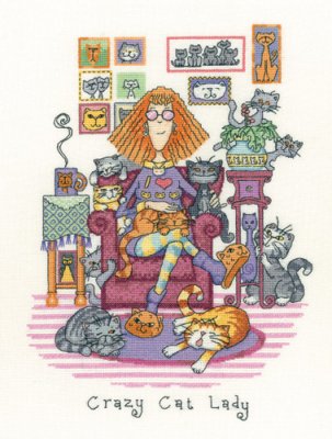 click here to view larger image of Crazy Cat Lady (Chart only) (chart)