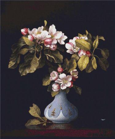 Apple Blossoms in a Vase