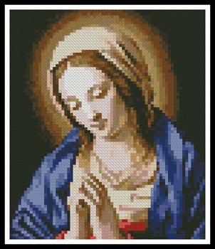 Mini Madonna Praying  (Sassoferrato)