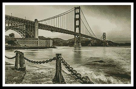 click here to view larger image of Golden Gate (Sepia) (chart)