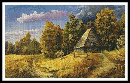 Farm in the Autumn  (Stanislav Pobytov)