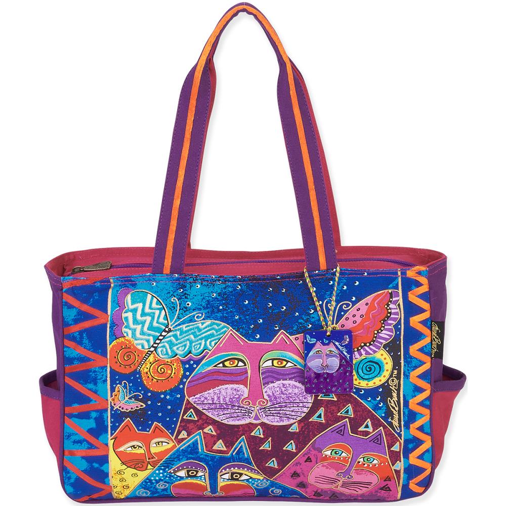 Cats With Butterflies Medium Tote