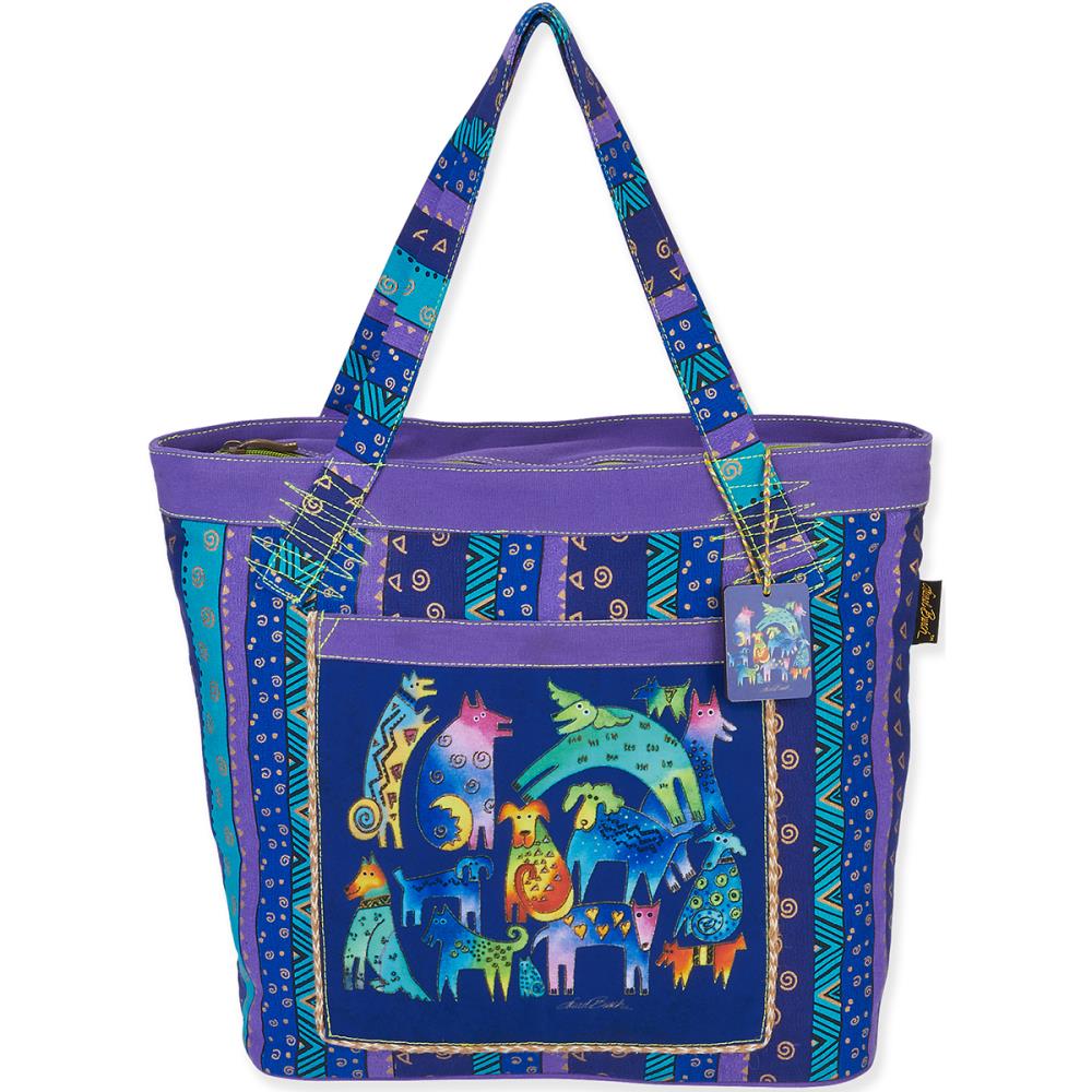 Mythical Dogs Shoulder Tote