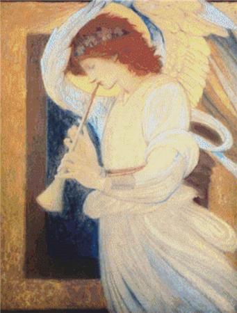 An Angel Playing a Flagelot