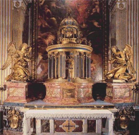 Alter of the Cappella del Sacramento