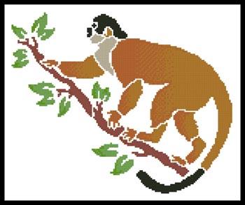 click here to view larger image of Squirrel Monkey  (Joni Prittie) (chart)