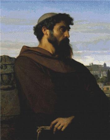 A Thinker, A Young Roman Monk