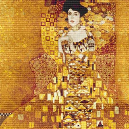 Portrait of Adele Bloch Bauer (Gustav Klimt)