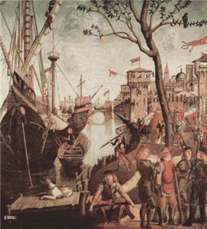 Arrival of St Ursula During the Siege of Cologne