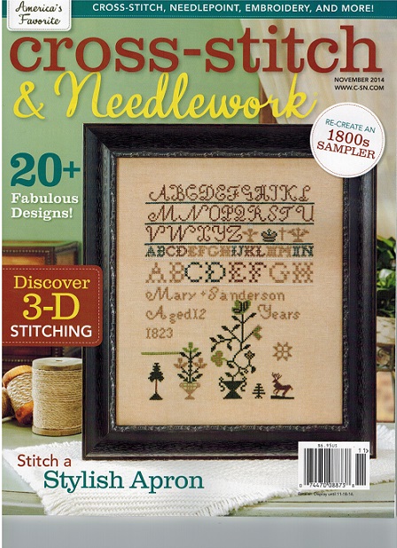 Cross Stitch & Needlework Magazine - November 2014