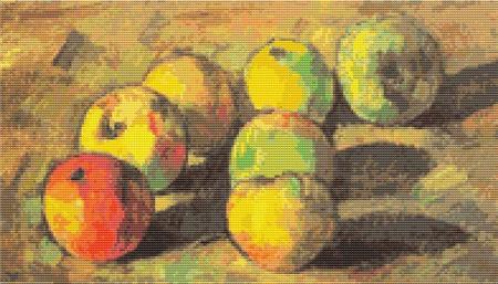 Still Life with Seven Apples (Paul Cezanne)