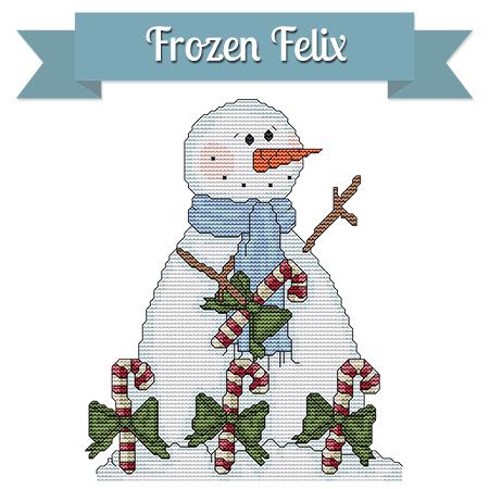 Frozen Felix Snowman