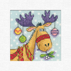 Reindeer Christmas Cards Kit by Karen Carter