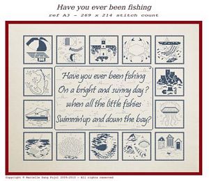 click here to view larger image of Have You Ever Been Fishing (chart)