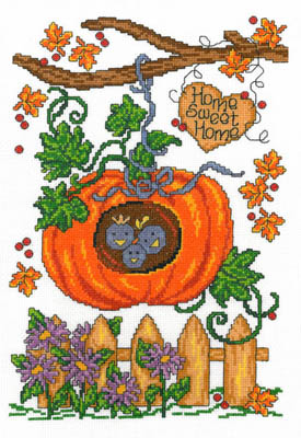 click here to view larger image of Autumn Birdhouse (chart)