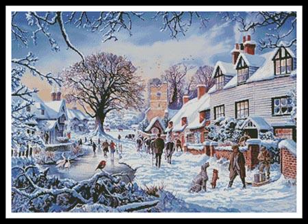Village in Winter, A  (Steve Crisp)