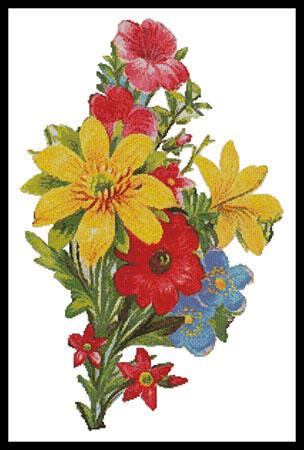 click here to view larger image of Floral Bouquet 5 (chart)