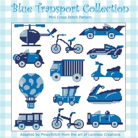 Blue Transport Collection